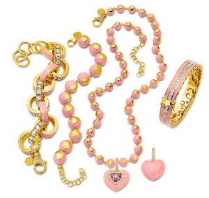 Buddha Mama pink enamel jewelry